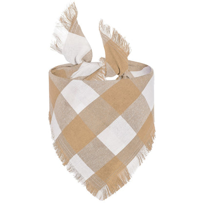 Pet Tassel Saliva Towel